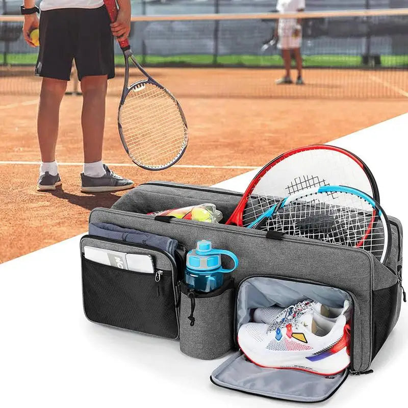 CAMPHIKING Tennis Racket Tote Bag for Pickleball and Badminton