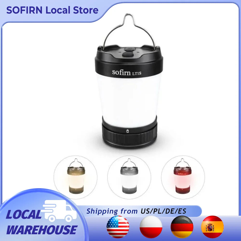 Sofirn LT1S Camping Light USB-C 21700 Lantern with Reverse Charging