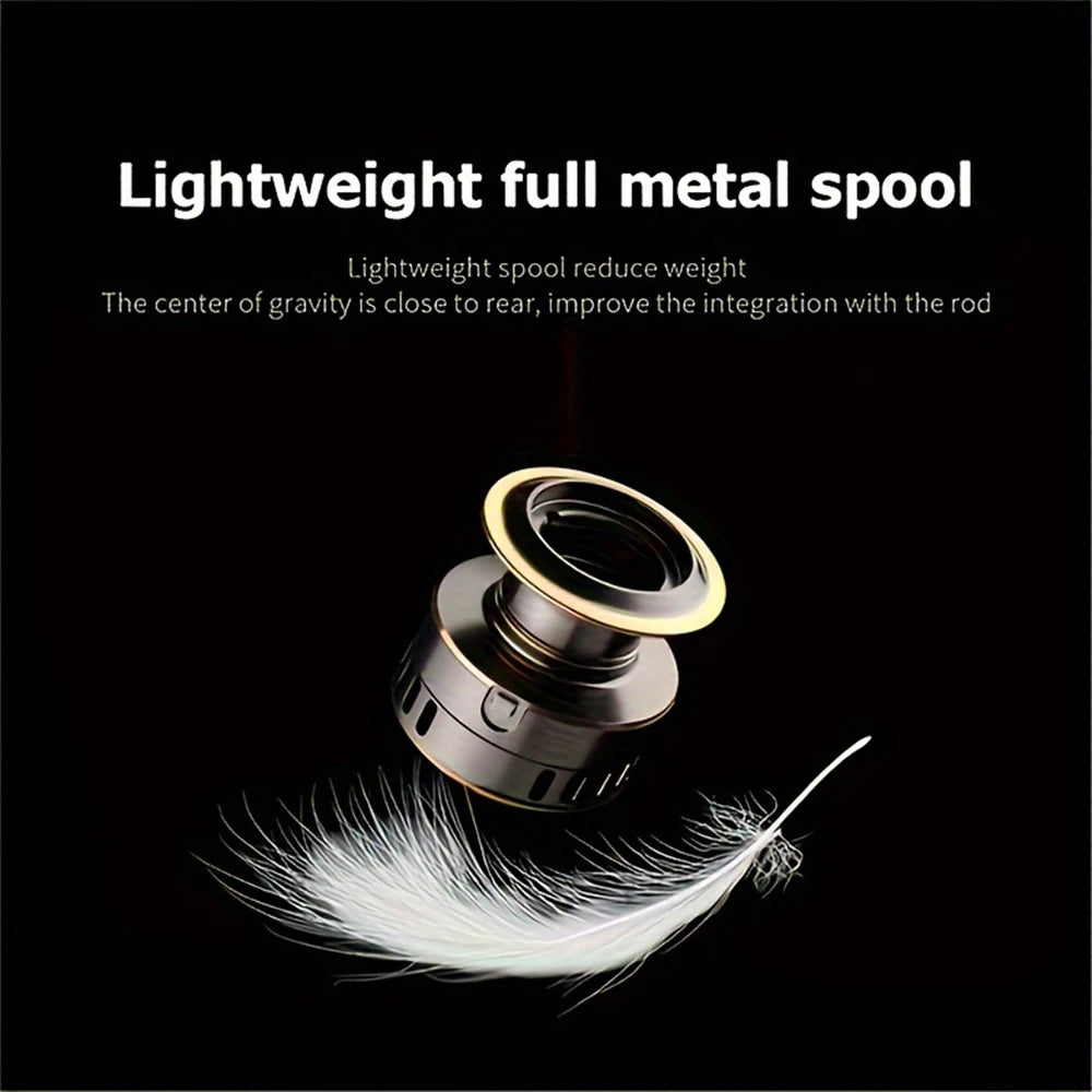 Professional Metal Spinning Reel For Freshwater And Saltwater Fishing