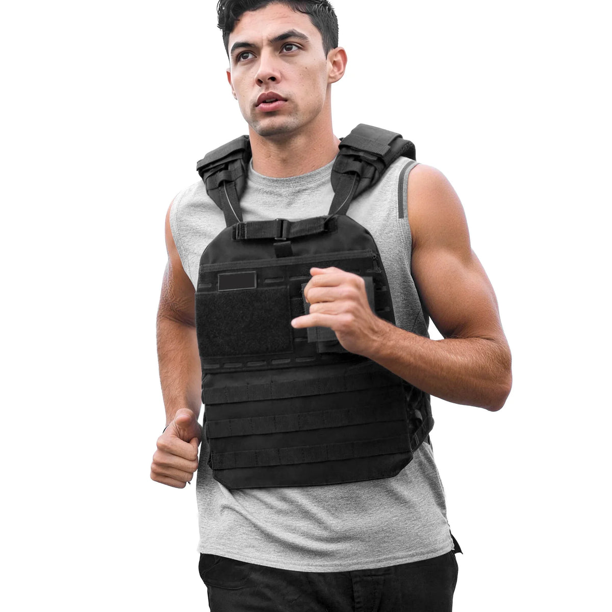 SucceBuy Weighted Vest With Shoulder Padding For Strength Training and Running
