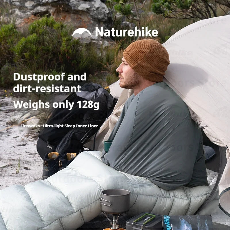 Sleeping Bag Liner Ultralight Single Stretch Envelope For Camping