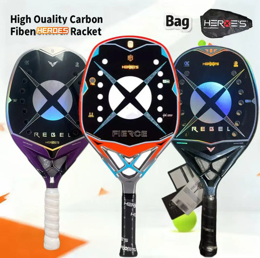 Carbon Fiber Beach Tennis Racket For Powerful Play