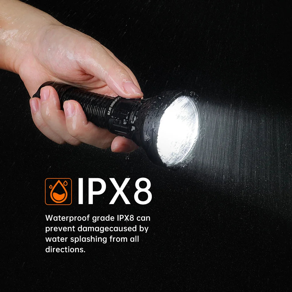 Sofirn SF26 2000 Lumen SFT40 LED Tactical Flashlight