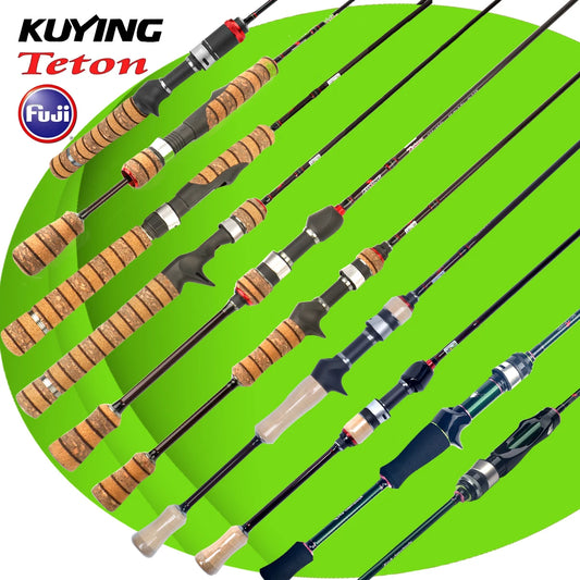 Kuying Teton Carbon Spinning Casting Fishing Lure Rod Fuji Parts