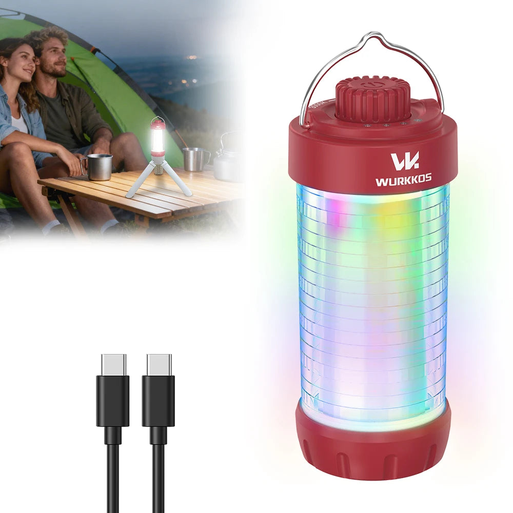 Wurkkos CL01 Mini RGB Flashlight 360 Degree LED Waterproof