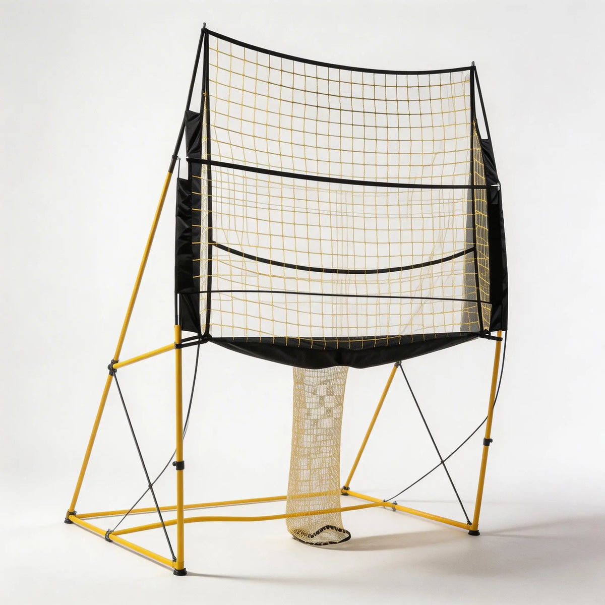 Adjustable Volleyball Training Net System for Indoor and Outdoor Practice