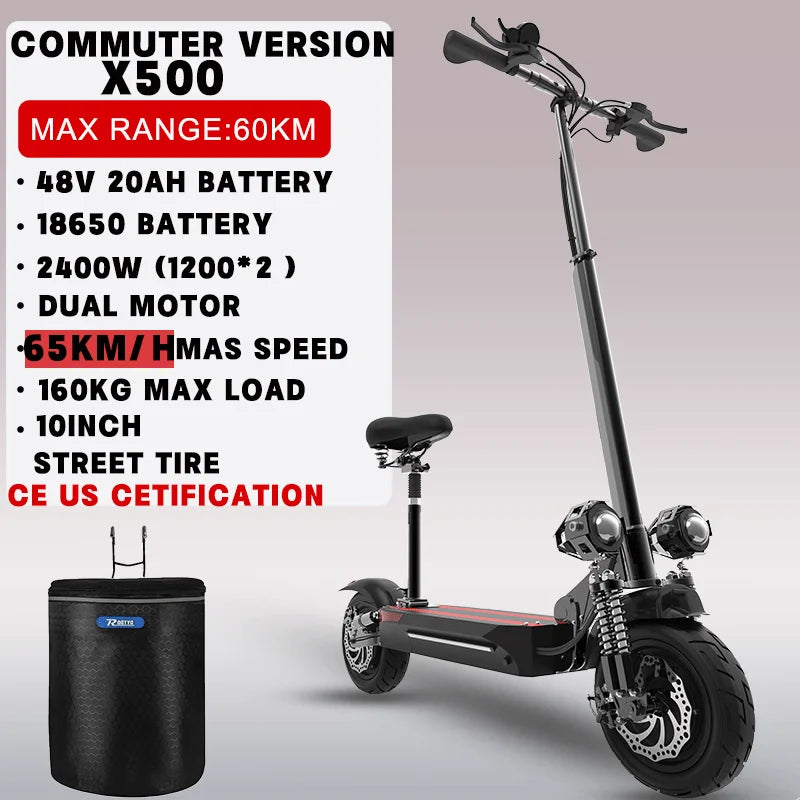 Jueshuai High Performance Electric Scooter For Adults