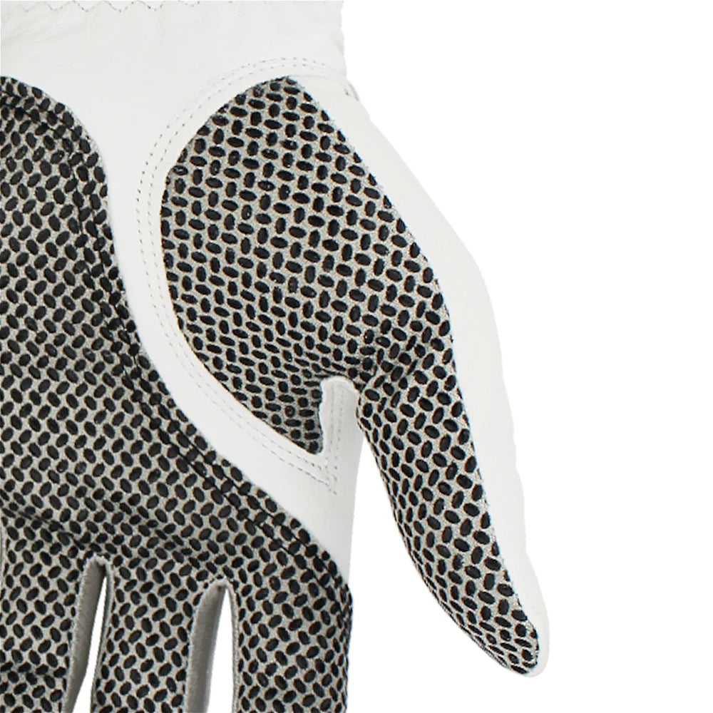 GVOVLVF Genuine Sheepskin Leather Mens Non Slip Golf Gloves