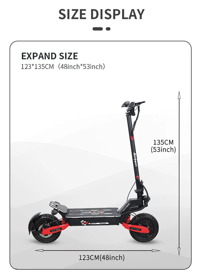 Arwibon GT06 Plus Foldable Electric Scooter For Daily Urban Commuting