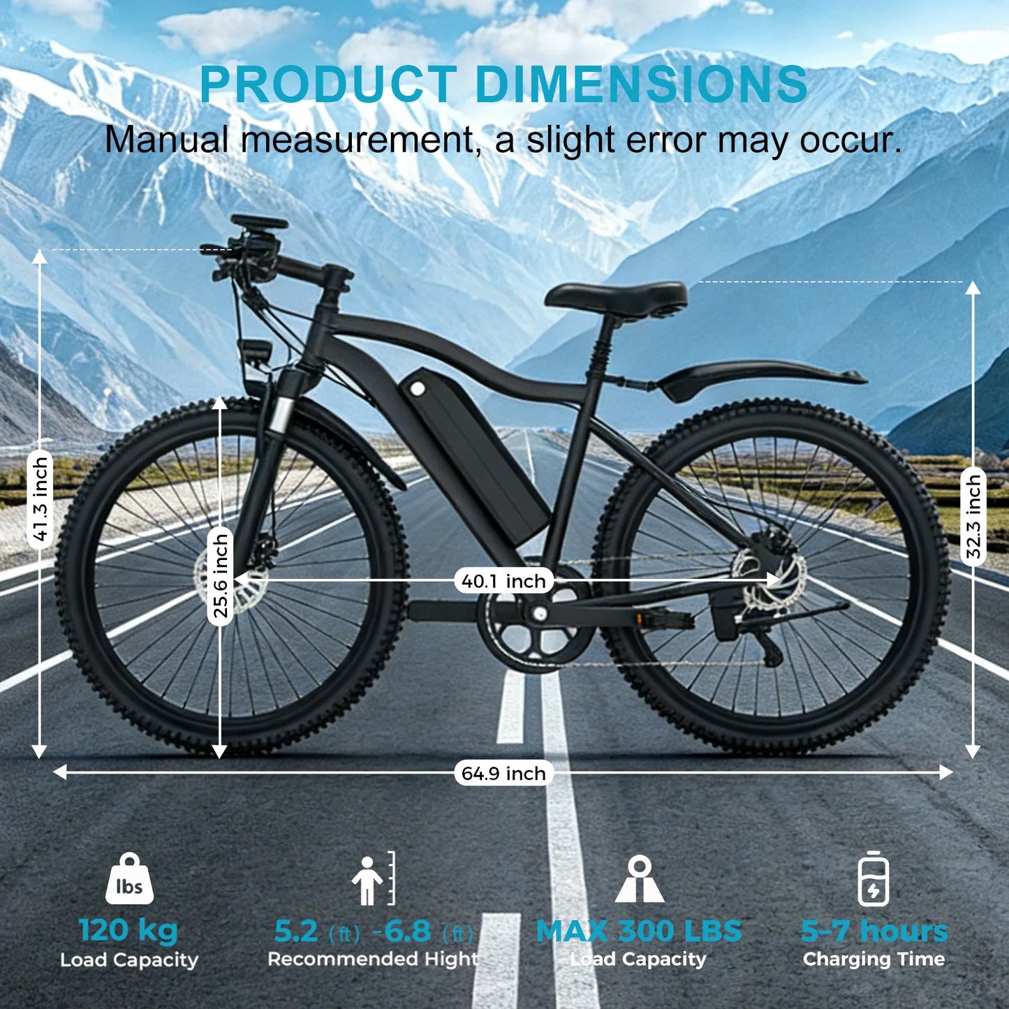 Toofly Mountain Electric Bicycle With Removable Battery