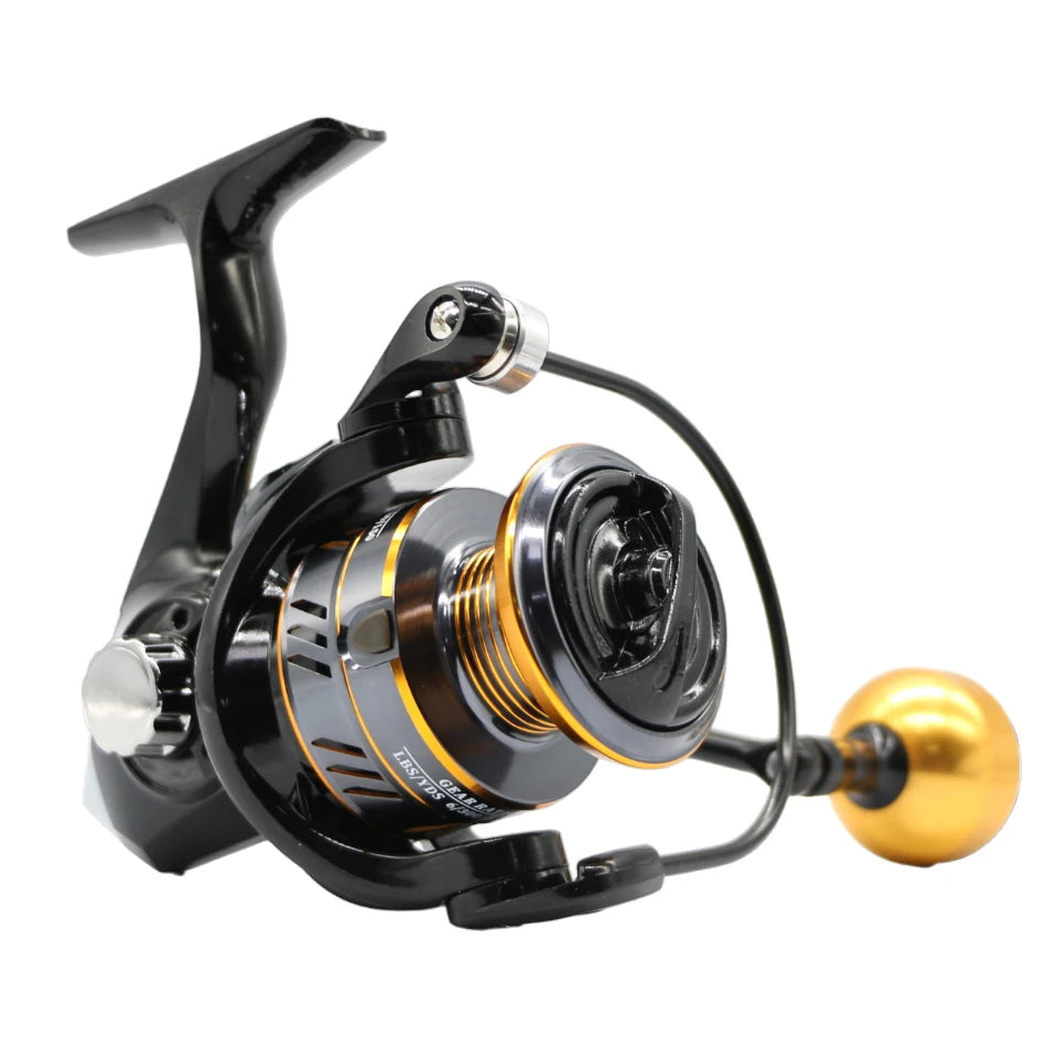 Rooblinos Premium Spinning Fishing Reel Metal Spool 10kg Drag