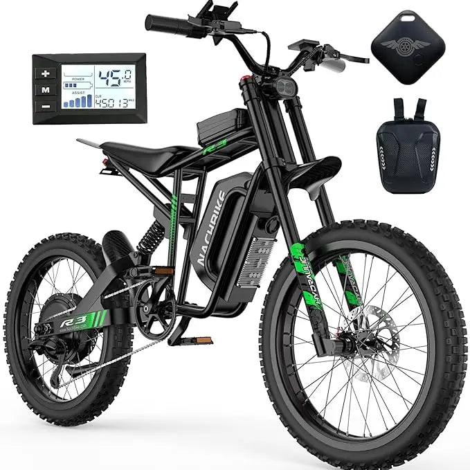 Nachbike R3 6000W Electric Dirt Bike 50 MPH 60V 25Ah
