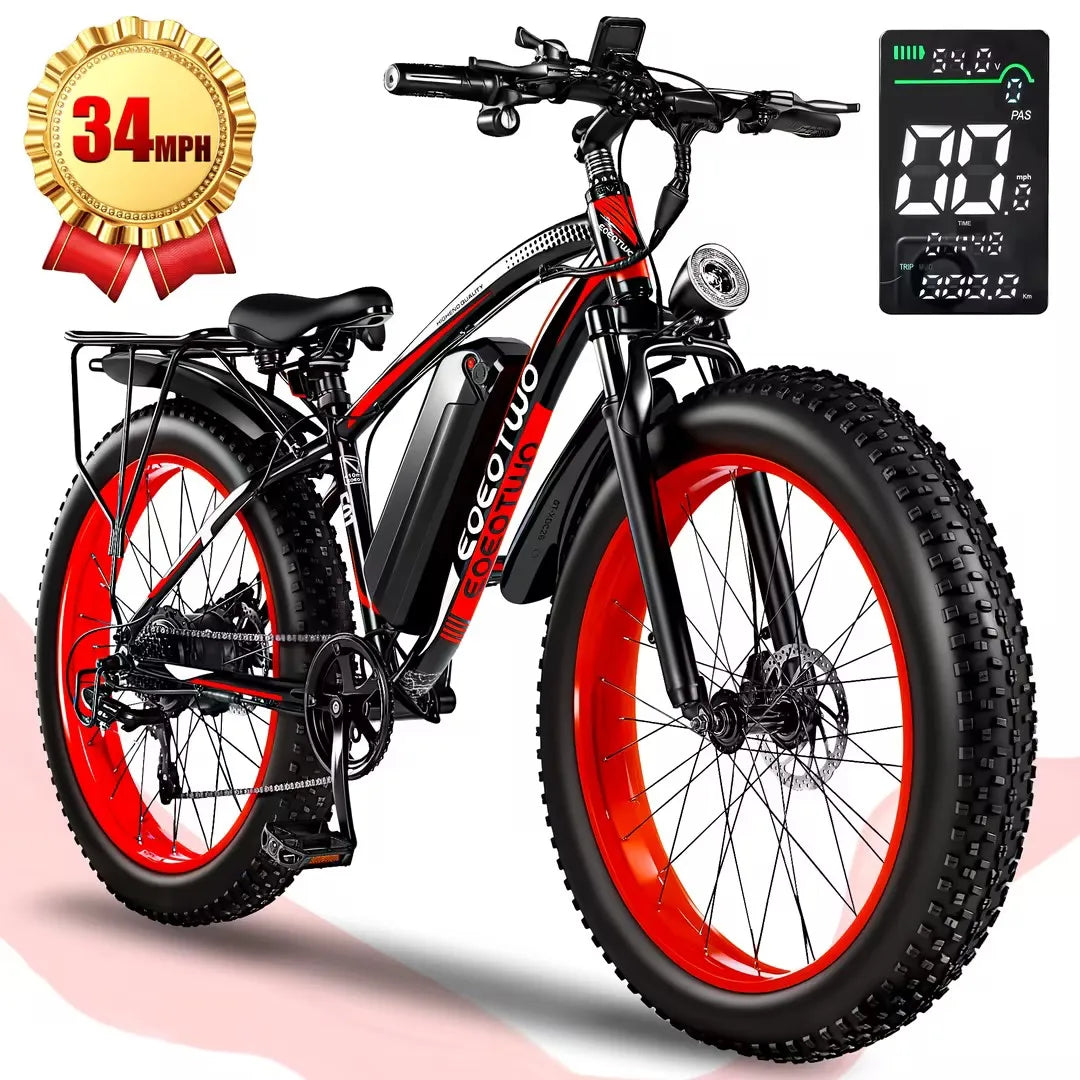 EOEOTWO Premium Electric Bicycle For Adults With Extended Range