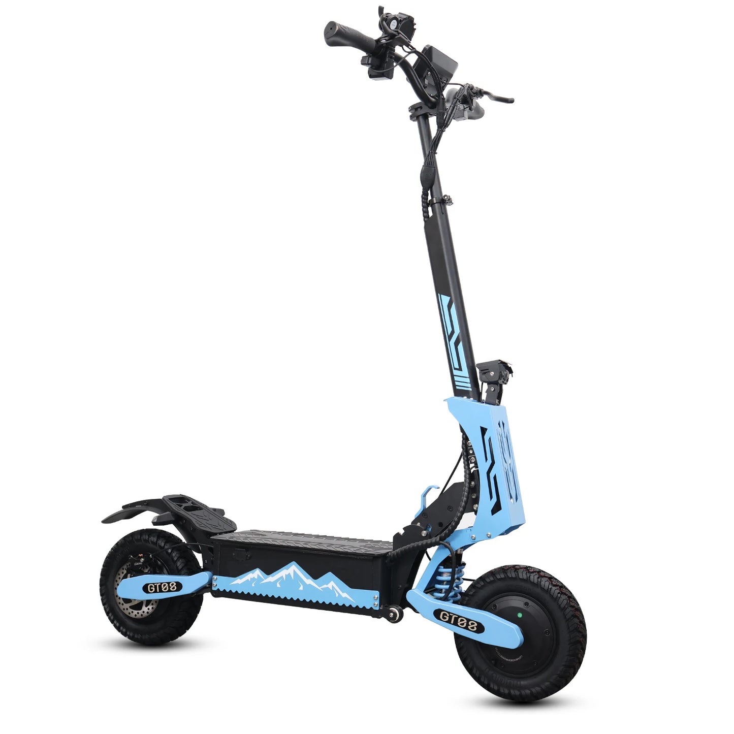 Arwibon Dual Motor Electric Scooter 5600W Off Road Folding