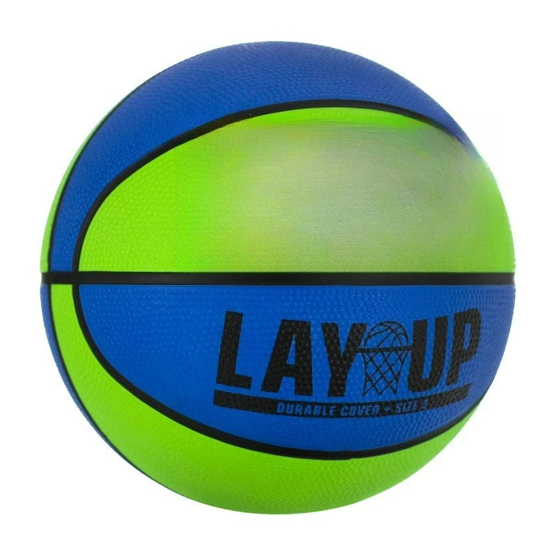 Mini Outdoor Rubber Basketball for Kids and Arcade Hoops
