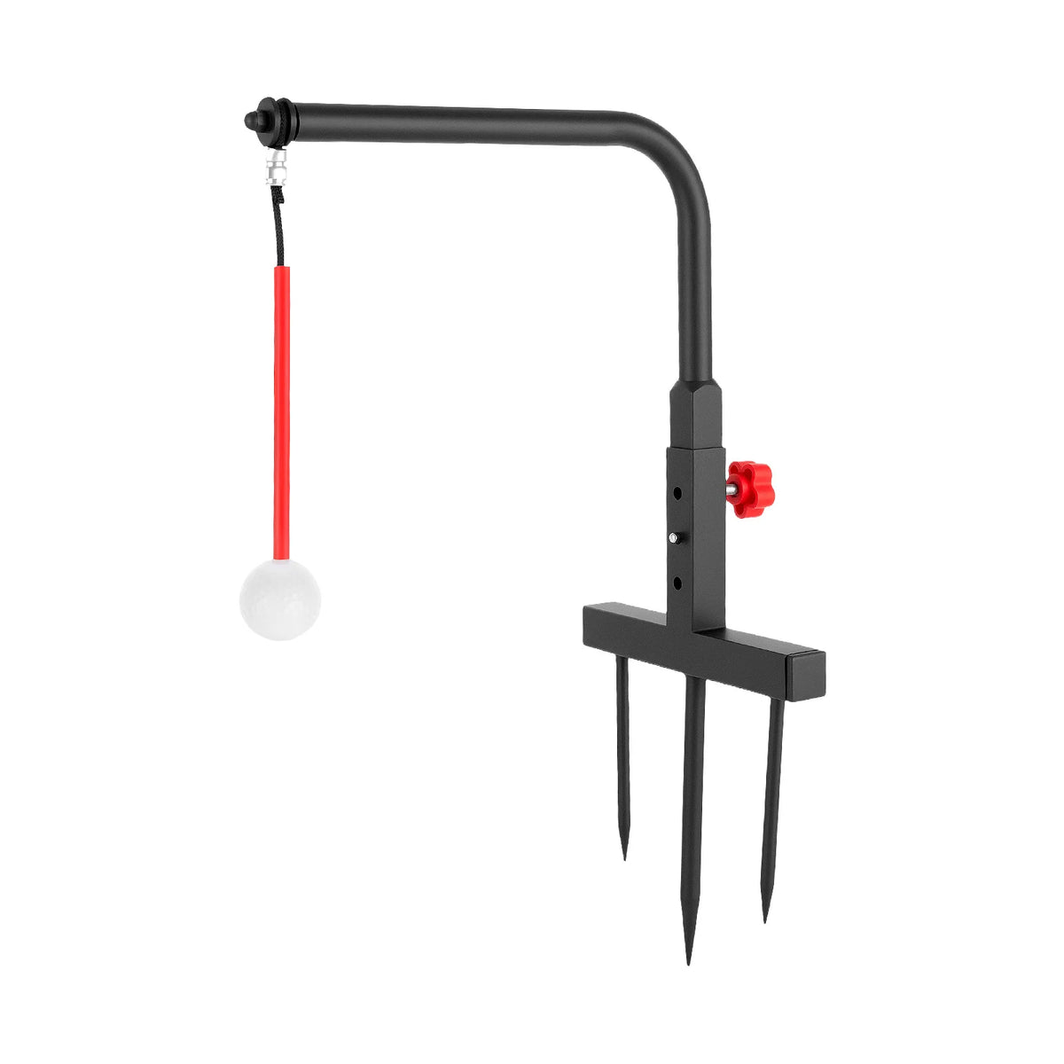 Golf Swing Trainer With Automatic Ball Return for Practice