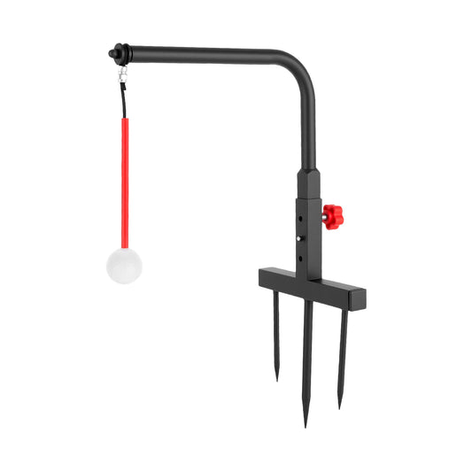 Golf Swing Trainer With Automatic Ball Return for Practice