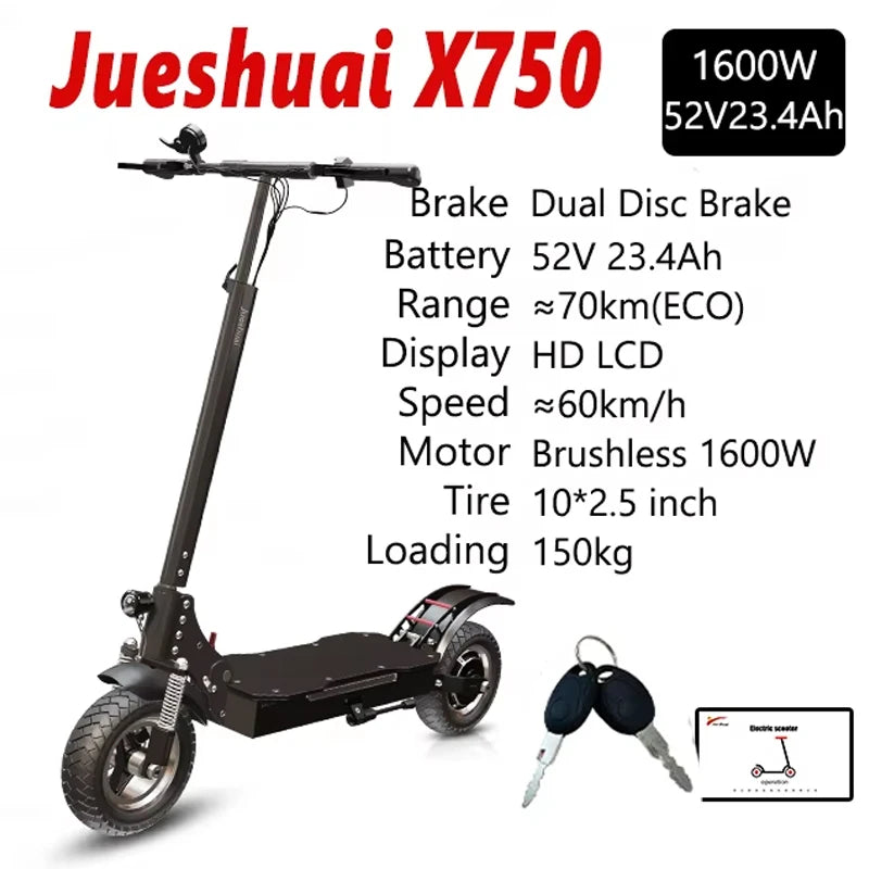 Jueshuai High Performance Electric Scooter For Adults